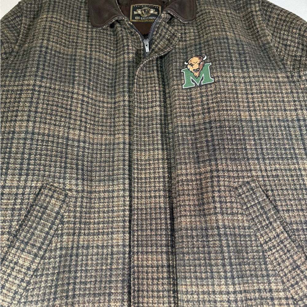 Vintage Holloway Marshall Herd Wool‎ Varsity Jacket XL - Picture 6 of 12